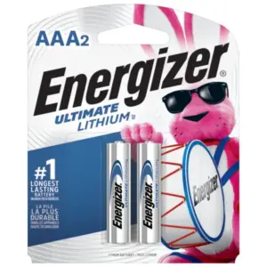 Energizer Ultimate Lithium AA Batteries 4-Pack Long Lasting