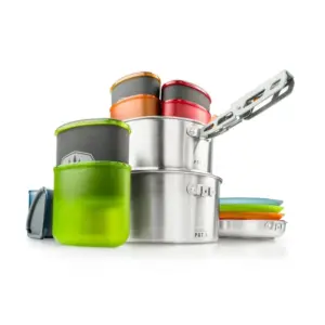 GSI Glacier Stainless Steel Camping Pot 1.1L