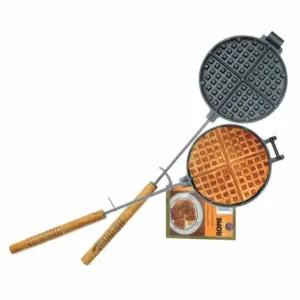 Cast Iron Waffle Maker - Rome Chuckwagon Model