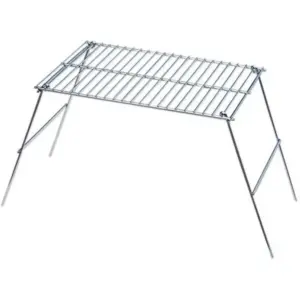 Portable Heavy Duty Grill Grate for Campfire & Camping - Rome Camp Ring