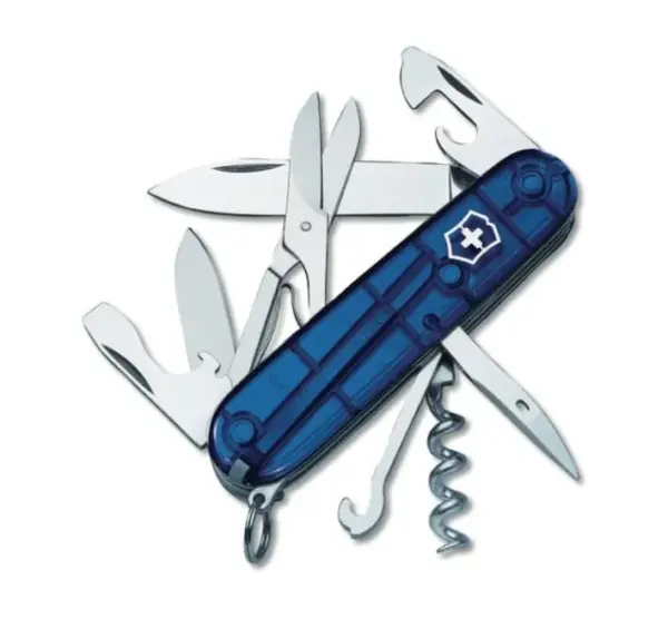 Victorinox Climber Swiss Army Knife with 15 Tools - Red