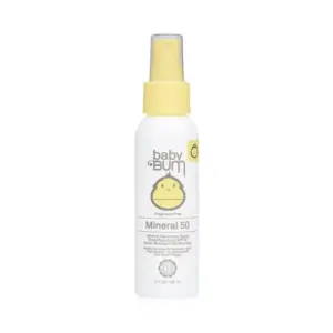 Sun Bum Baby Mineral Sunscreen Spray SPF 50 Fragrance Free 3oz