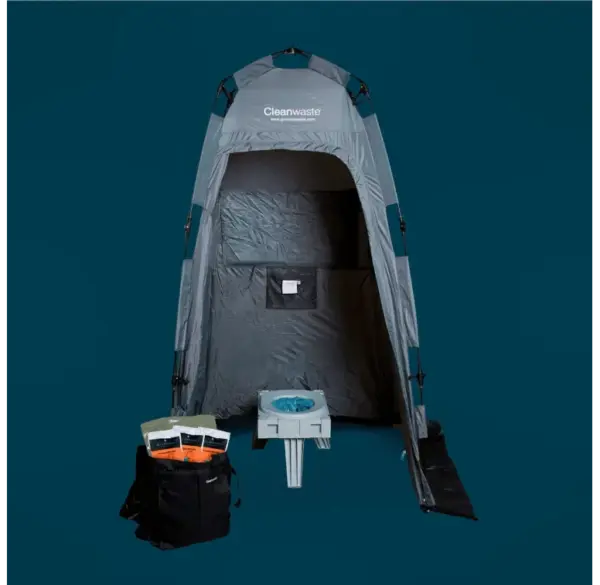 Portable Travel Toilet Kit - Cleanwaste Go Anywhere