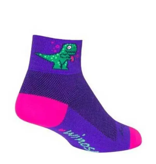 Women's SockGuy Winosaur 2-Inch Cushioned Athletic Socks