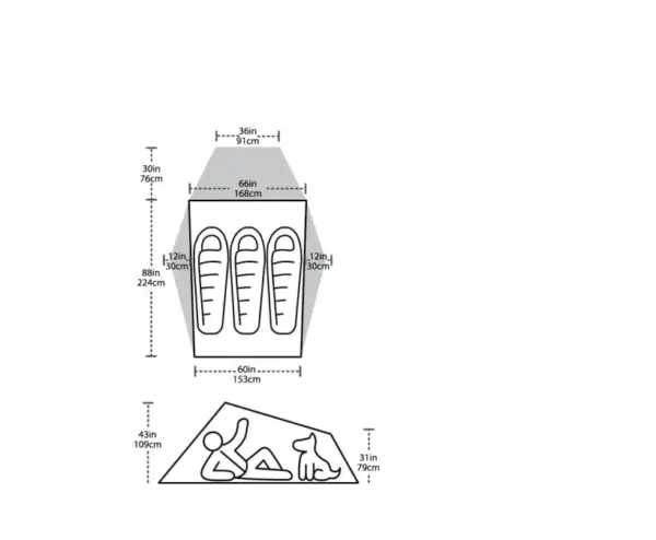 Big Agnes Seedhouse SL1 UL Tent Footprint