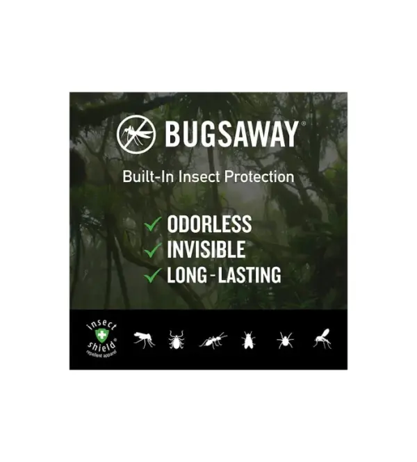 ExOfficio Women's BugsAway Insect Repellent Hiking Socks - Image 2