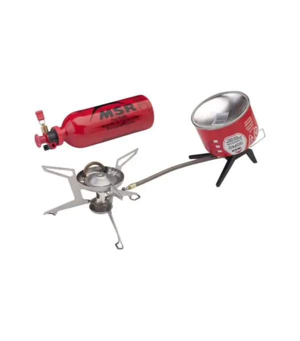 MSR Whisperlite Universal Backpacking Stove - Multi-Fuel Camping
