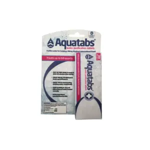 MSR Aquatabs Water Purifier Tablets for Safe Drinking