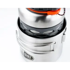 Stainless Steel Camping Coffee Percolator - GSI Glacier