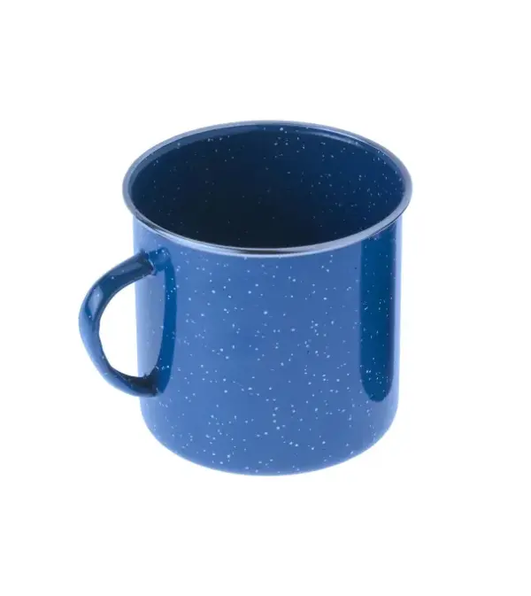 GSI Outdoors Pioneer 12oz Blue Enamel Camping Mug