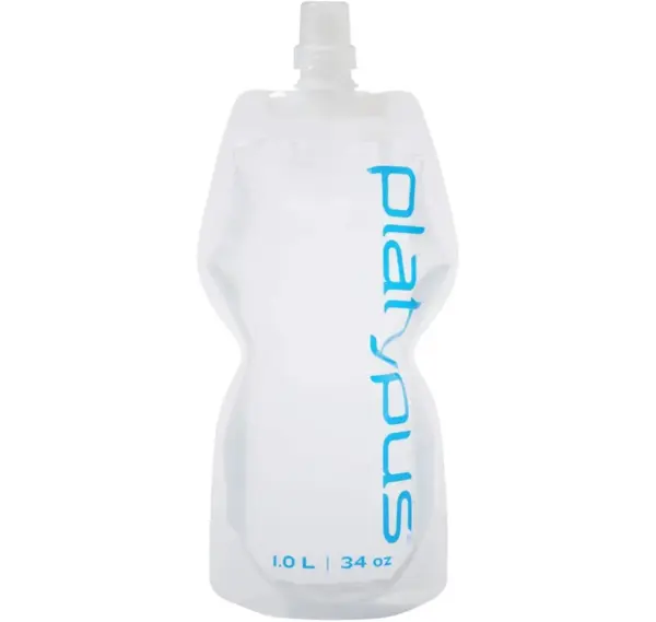 Platypus 1L Collapsible Water Bottle with Push-Pull Lid