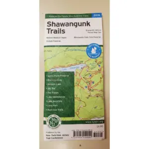 Shawangunk Trails Map - NYNJ Hiking Guide - Waterproof & Detailed
