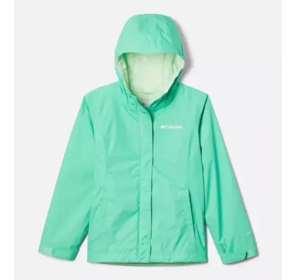 Columbia Girls Waterproof Rain Jacket - Lightweight & Breathable