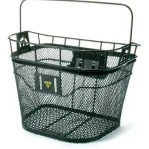 Topeak MTX Wire Mesh Rear Bicycle Basket for Cycling Storage