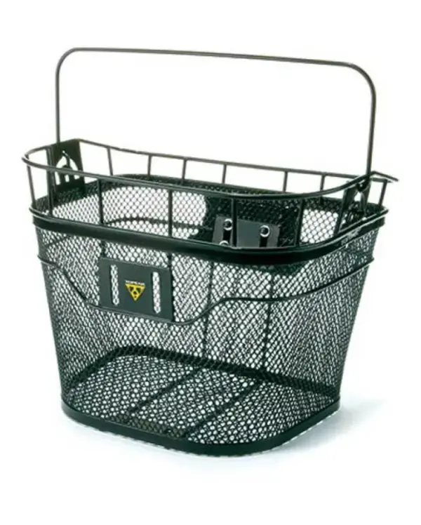 Topeak MTX Wire Mesh Rear Bicycle Basket for Cycling Storage