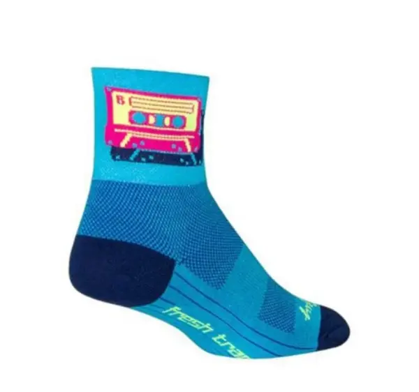 SockGuy Moisture-Wicking Cycling Socks - Cushioned Performance