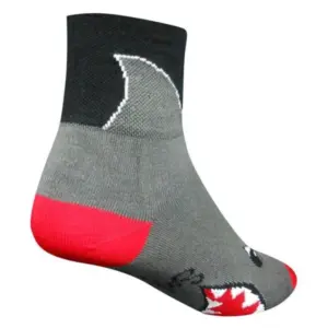 SockGuy Shark 3-Inch Cycling Socks Moisture Wicking