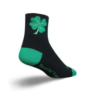 SockGuy Black 3" Cycling Socks Moisture Wicking Cushioned