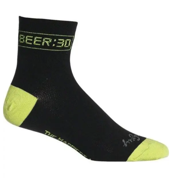 Beer:30 Cycling Socks by SockGuy - Classic 3IN Comfort Fit