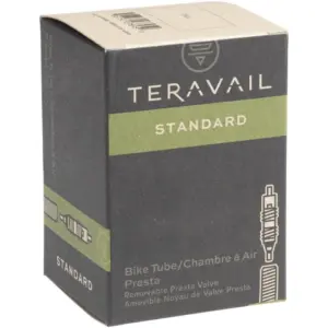 Teravail 27.5" Bike Tube Presta Valve 2.8-3.0" Width 40mm Stem