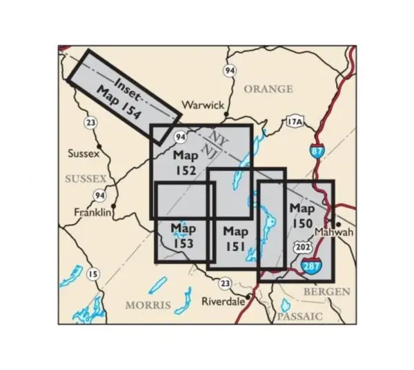 Catskill Trail Map - Official NYNJ Hiking Guide