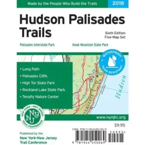 Harriman Bear Mountain Hiking Trail Map NY State Park Trails