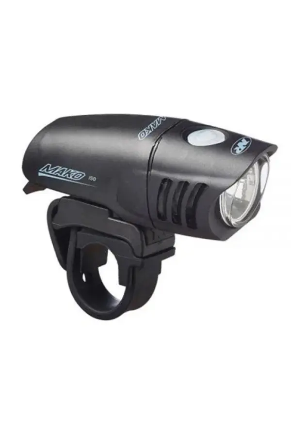 NiteRider Mako 200 Bike Light - 200 Lumens Front Headlight for Cycling
