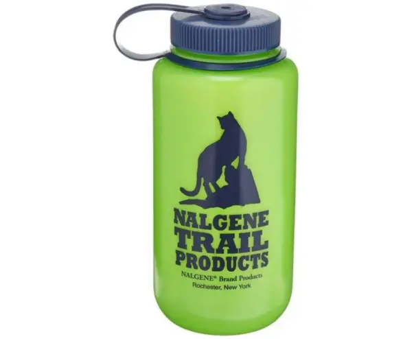 Nalgene Wide Mouth 32oz BPA-Free Water Bottle with Loop Top Handle - Image 2