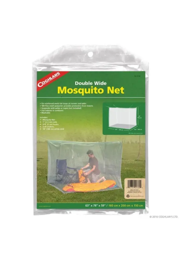 Coghlan's Double Bed Mosquito Net Rectangular