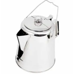 GSI Outdoors 28oz Stainless Steel Camping Coffee Percolator