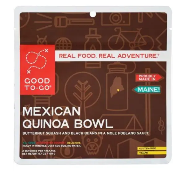 Good To-Go Mexican Quinoa Bowl - 2 Servings, Ready to Eat
