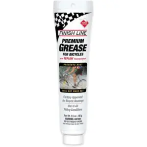 Finish Line Teflon Grease 3.5 oz Tube for Bike Maintenance