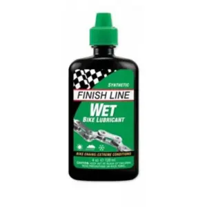 Finish Line Wet Bicycle Chain Lubricant – Long-Lasting Protection