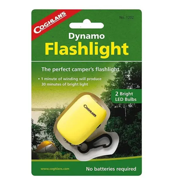 Coghlan's Emergency Hand Crank Flashlight - Multiple Colors - Image 2