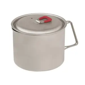 MSR Titan Titanium Camping Kettle - Lightweight Backpacking Cookware