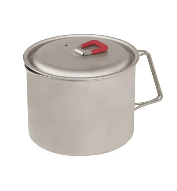 MSR Titan Titanium Camping Kettle - Lightweight Backpacking Cookware
