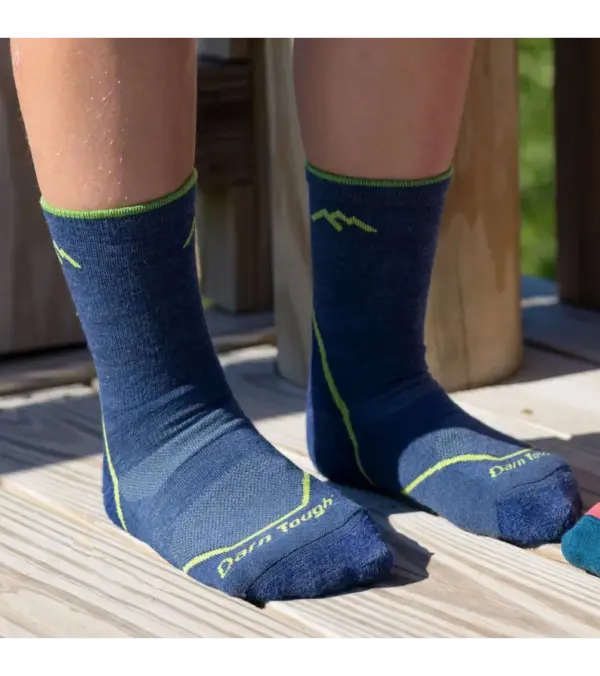 Women's Darn Tough Treeline Performance Hiking Socks Micro Crew - Image 2