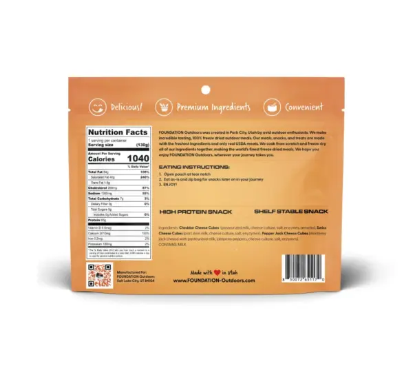 Foundation Three Cheese Snack Bites