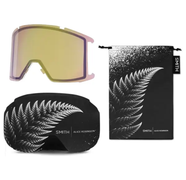 Smith Squad XL Snow Goggles with ChromaPop Platinum Mirror Lens
