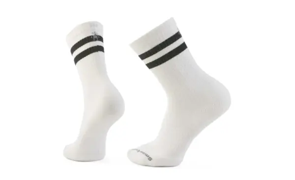Smartwool Athletic Crew Socks - Striped Everyday Comfort