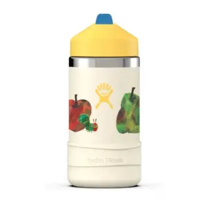 Hydro Flask Kids Water Bottle 12oz with Straw Lid & Boot - Hungry Caterpillar