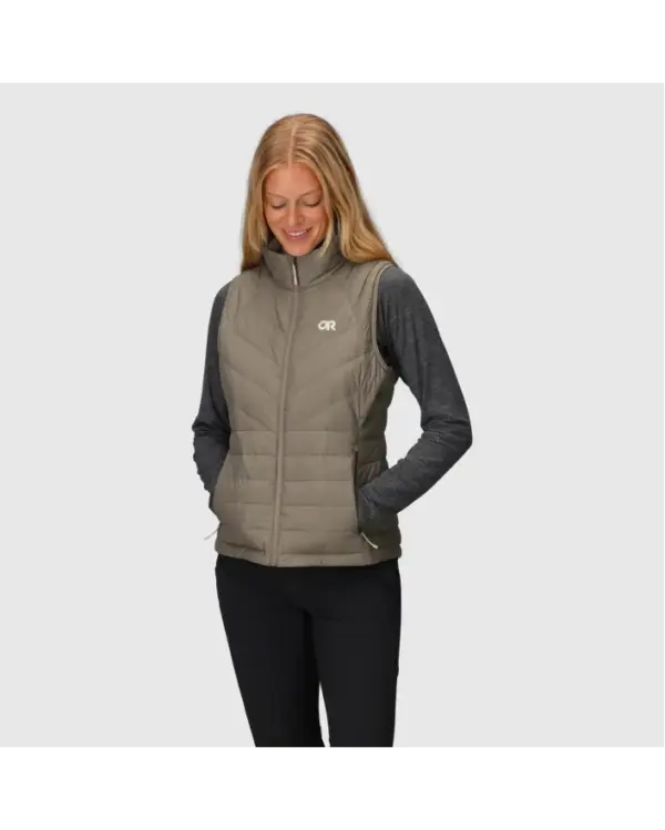 Women's Outdoor Research Transcendent Down Vest - Lightweight & Warm - Image 2