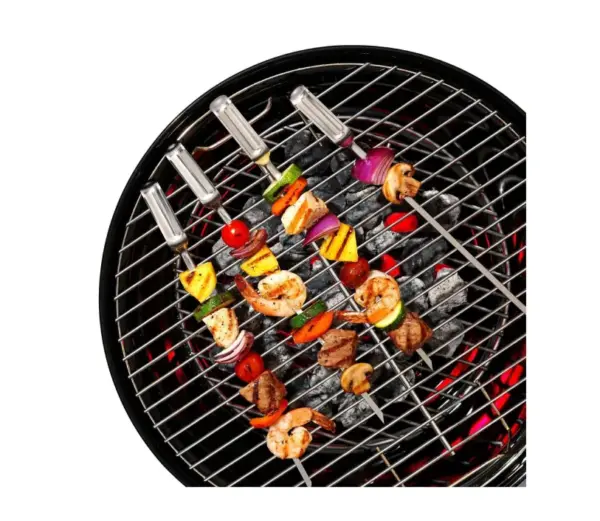 OXO 6-Piece Stainless Steel Grilling Skewers for BBQ