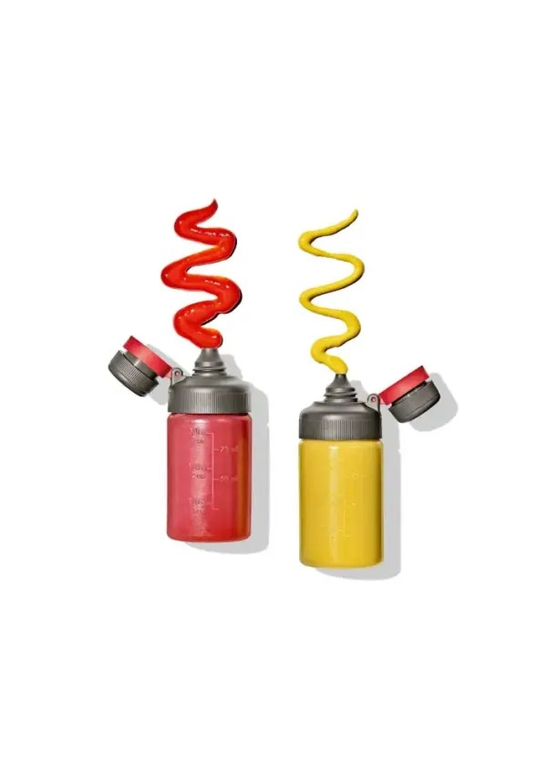 OXO 7-Piece Spice Shaker & Squeeze Bottle Set for Outdoor Cooking - Image 3