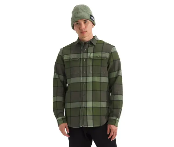 The North Face Men's Plaid Flannel Shirt - Arroyo Casual Wear