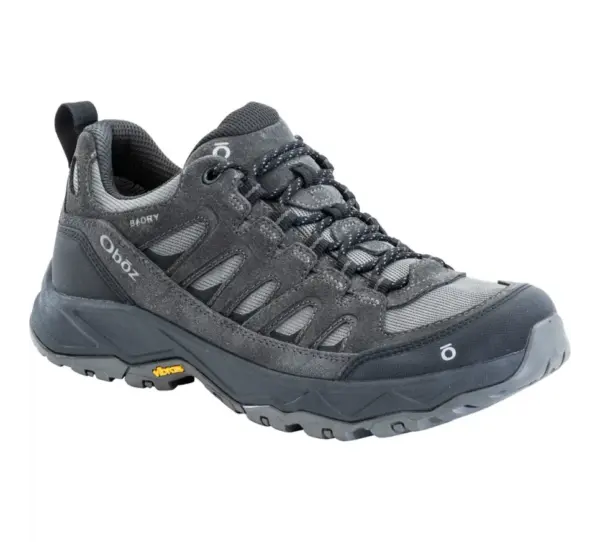 Oboz Men's Sawtooth Low B-Dry Waterproof Hiking Shoes - Image 2