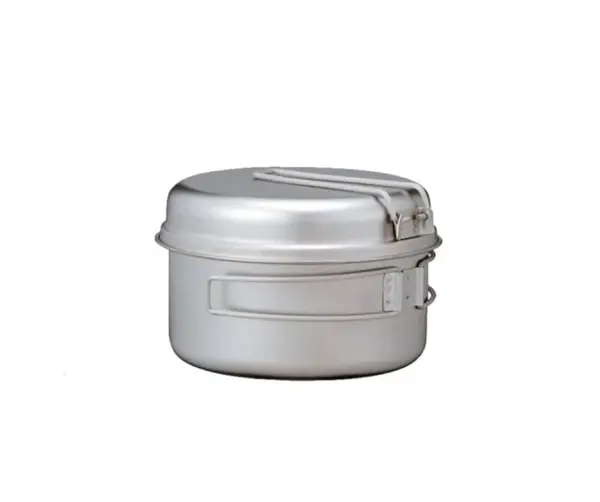 Snow Peak Titanium Compact Cookset - Lightweight Camping Cookware