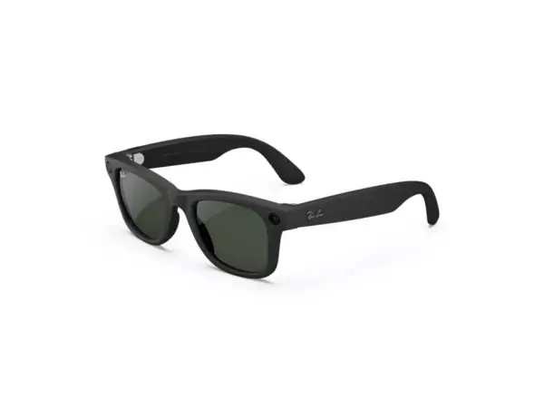 Ray-Ban Meta Wayfarer Matte Black Sunglasses with Transitions Lenses - Image 2