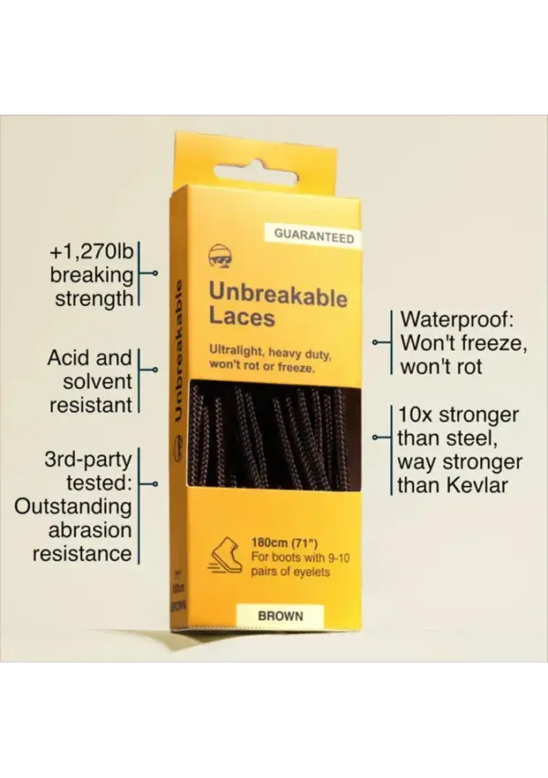 Adventure Andy Heavy-Duty 63in Boot Laces - Image 2