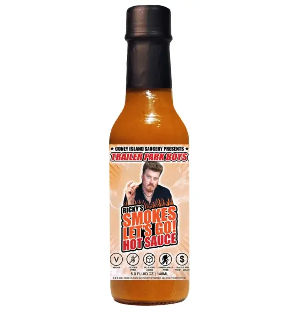 Trailer Park Boys Ricky's Smokes Hot Sauce 5oz by Coney Island Saucery